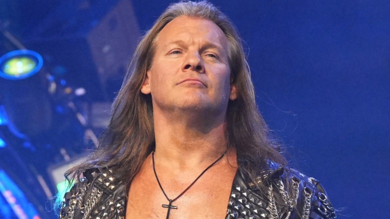 Chris Jericho looking smug