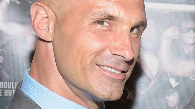 Christopher Daniels smiles