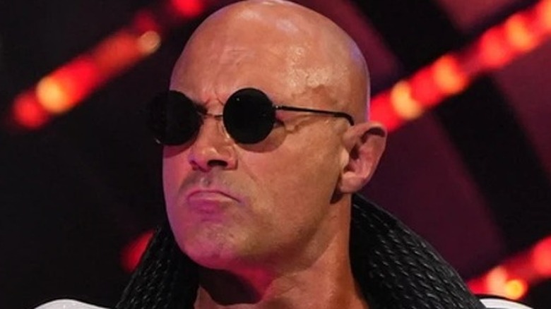 Christopher Daniels with glasses