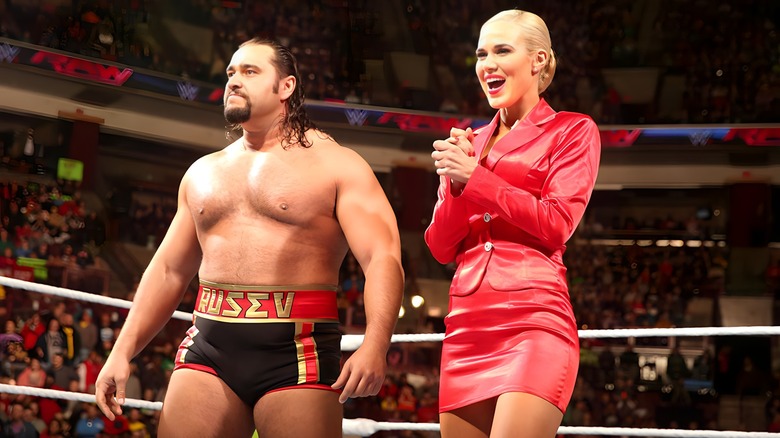 Rusev and Lana in WWE