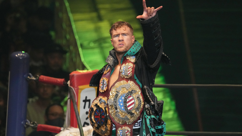 Will Ospreay posing