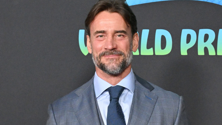CM Punk smiling