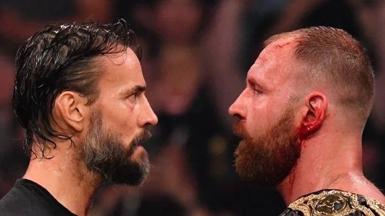 CM Punk and Jon Moxley Confront Each Other