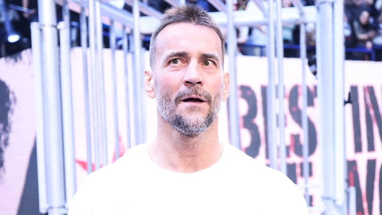 CM Punk at WWE Survivor Series: WarGames 2023