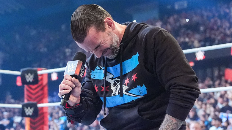 CM Punk on "WWE Raw"