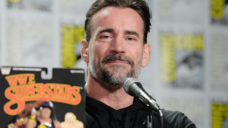 CM punk answering questions at comic con
