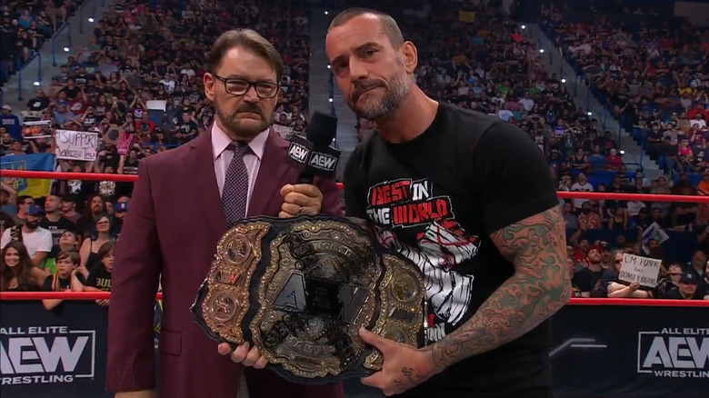 CM Punk holds the "real" World Championship