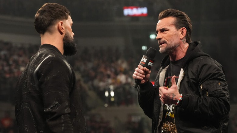 Finn Balor and CM Punk on 