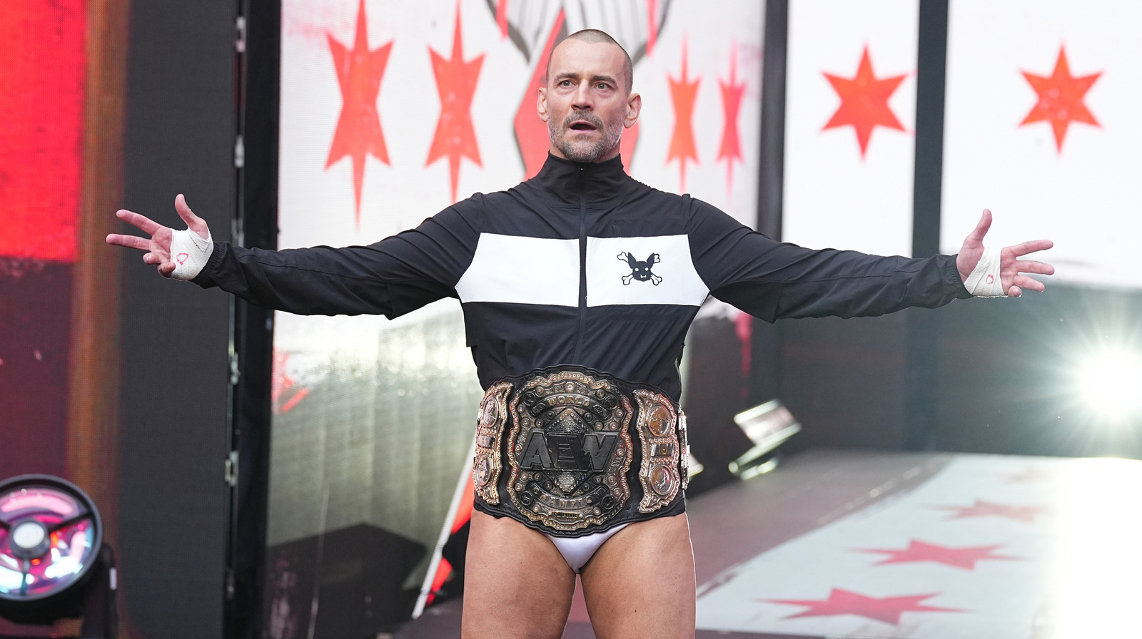 CM Punk Name-Dropped In AEW Collision Promo Airing Against WWE Survivor Series