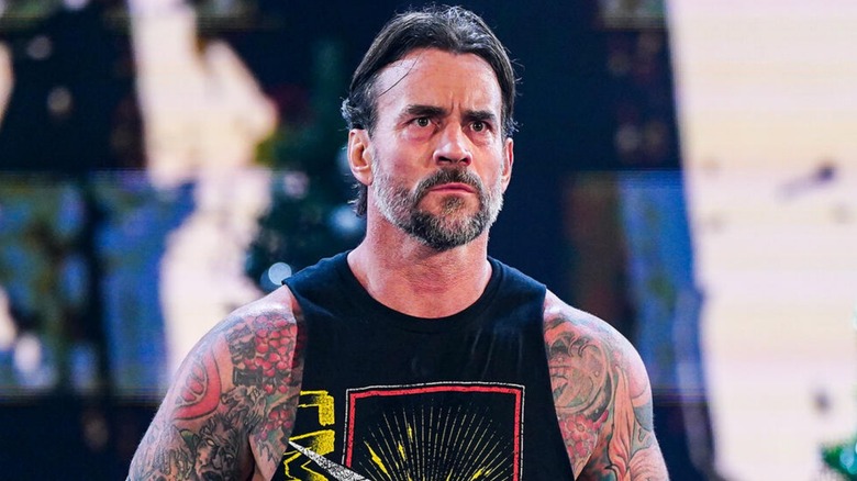 CM Punk makes entrance on 