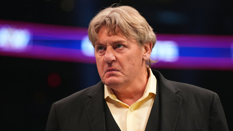 William Regal looking stern