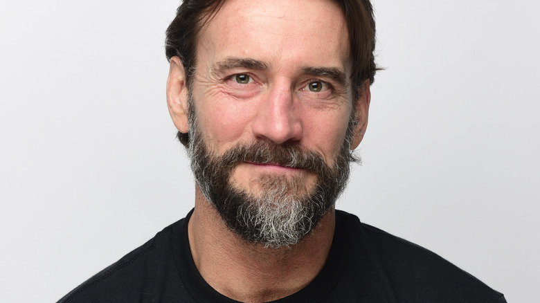 CM Punk smiling