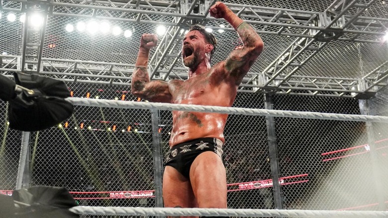 CM Punk celebrates ending the war with Drew McIntyre at Bad Blood 2024