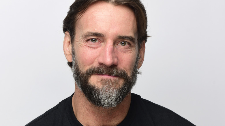 CM Punk smiling