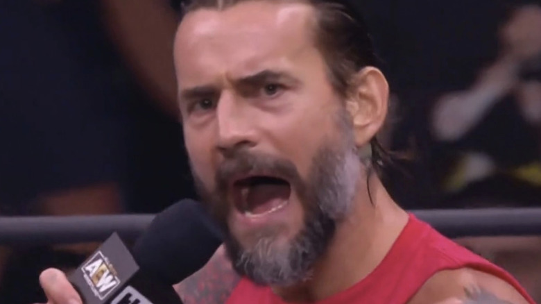 CM Punk On The Microphone