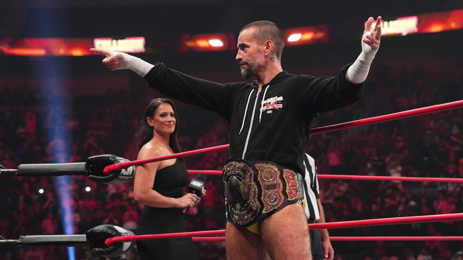 Report: CM Punk’s Exit Had No Effect on AEW’s Present World Championship Situation