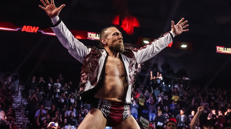 Bryan Danielson posing in AEW