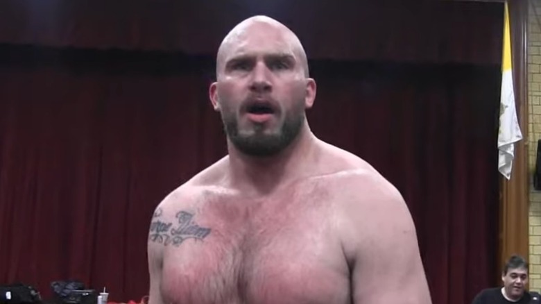 Cody Hall open mouth