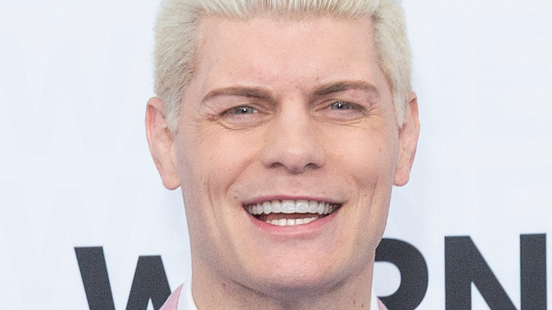 Cody Rhodes smiling