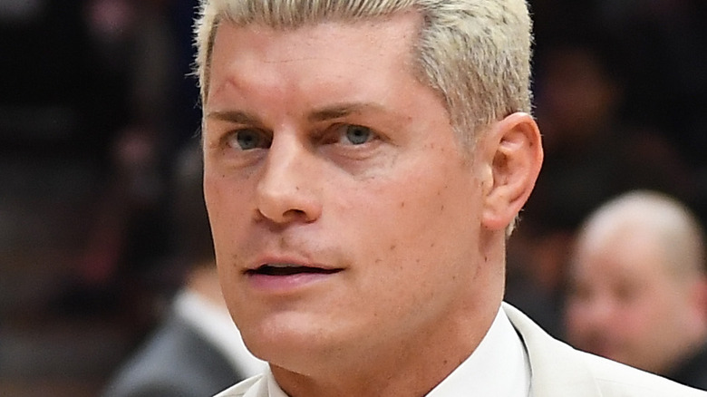 Cody Rhodes looking at the camera