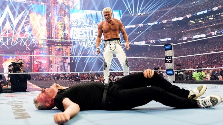 Cody Rhodes puts an end to Pat McAfee's shenanigan's at WrestleMania 42