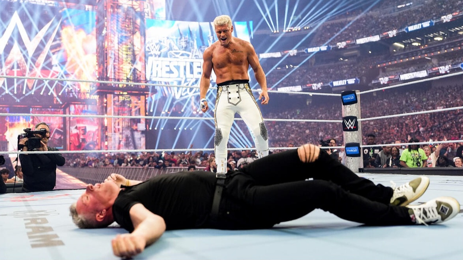 Cody Rhodes is playing a dangerous game with celebrity crossovers