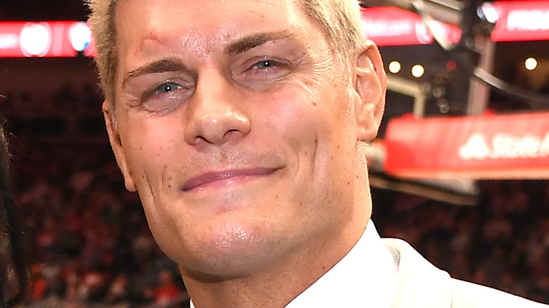 Cody Rhodes smiling