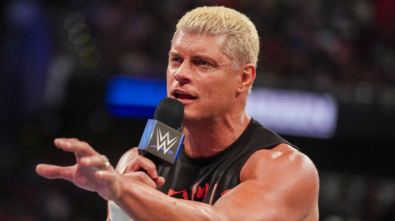 Cody Rhodes talking