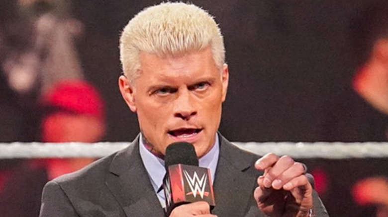 Cody Rhodes speaking