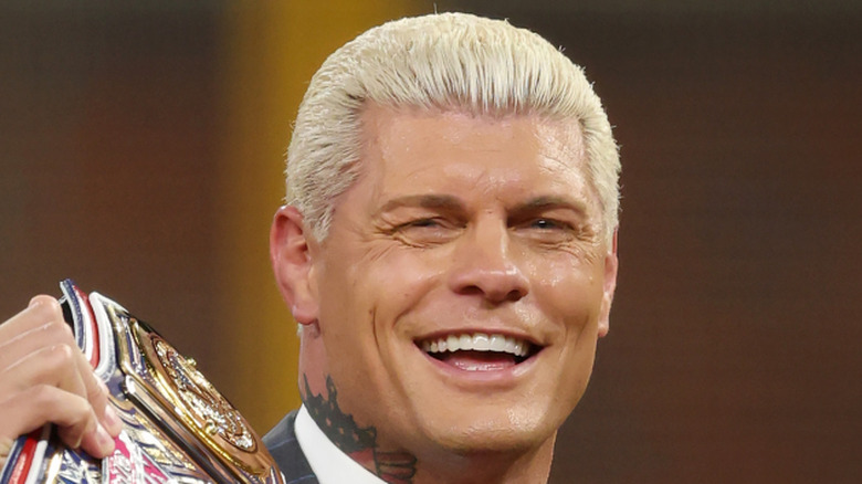 Cody Rhodes smiling