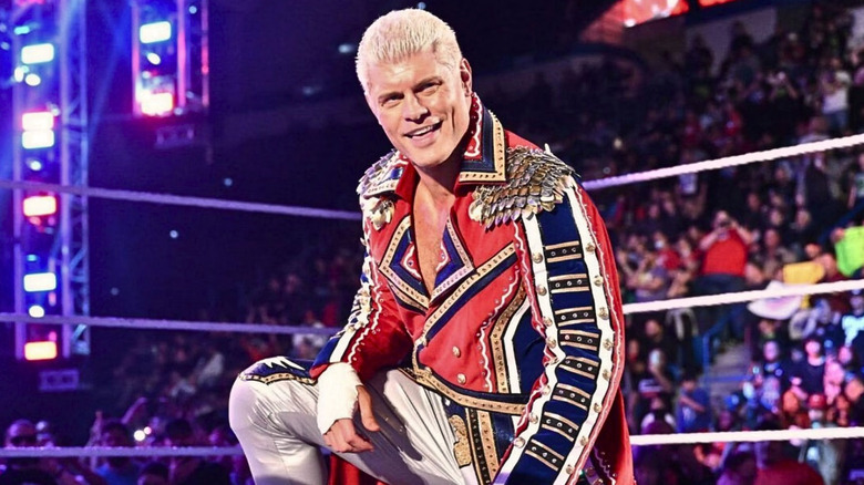 Cody Rhodes smiling