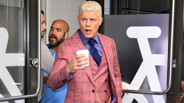 Cody Rhodes pictured in public