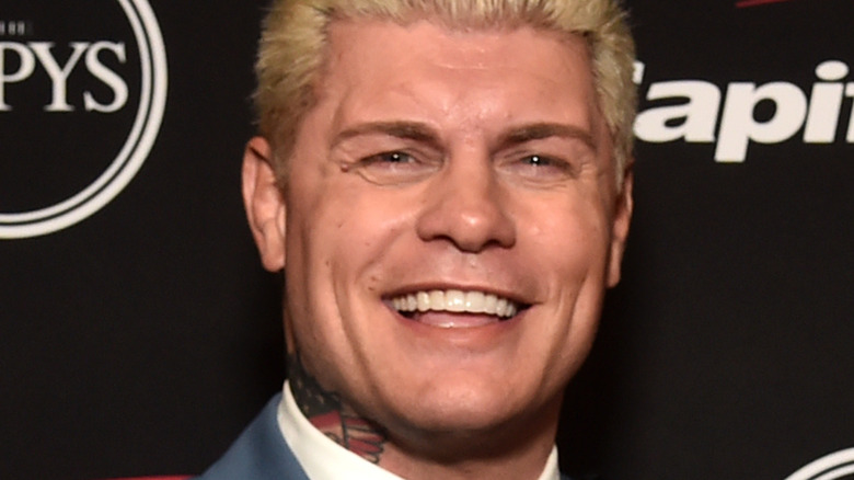 Cody Rhodes smiling