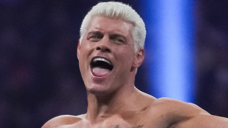 Cody Rhodes, trying to not think about The Rock