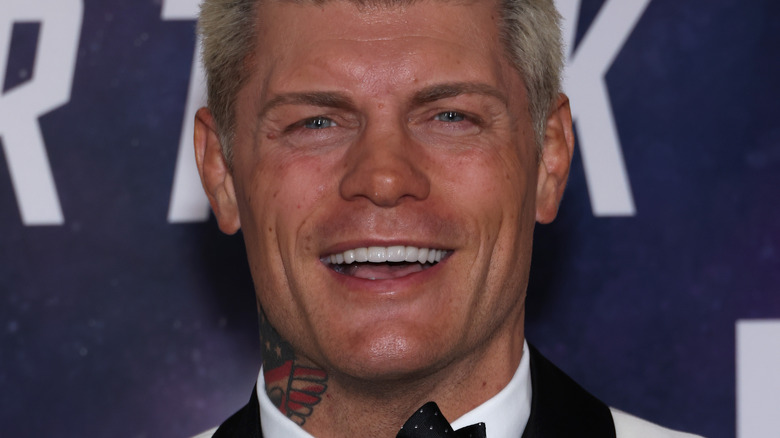 Cody Rhodes smiling