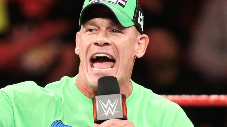 John Cena in a cap