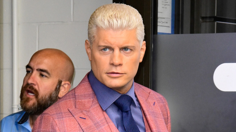 Cody Rhodes looking serious