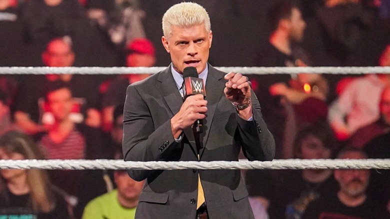 Cody Rhodes cuts a promo 