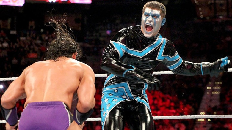 Stardust Wrestles A Match On WWE Raw