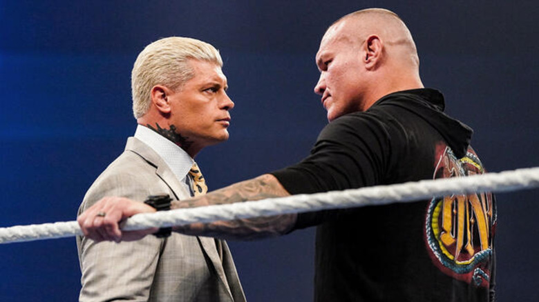 Cody Rhodes and Randy Orton in the ring