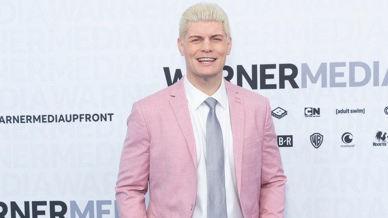Cody Rhodes smiling