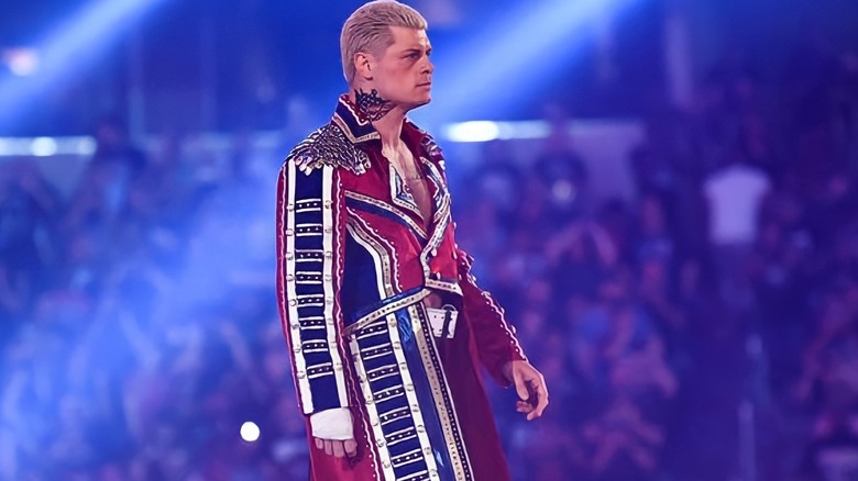 Cody Rhodes heads to the ring 