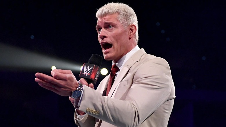 Cody Rhodes talking