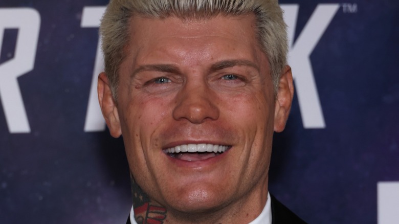 Cody Rhodes smiling