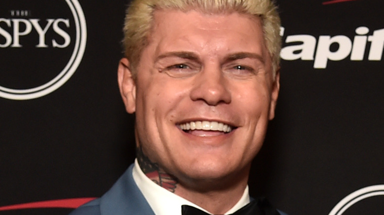 Cody Rhodes smiling