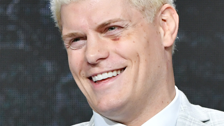 Cody Rhodes smiling