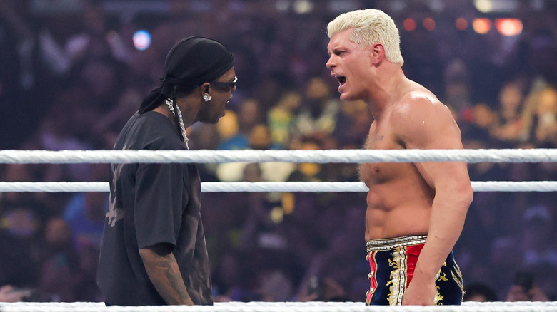 Travis Scott and Cody Rhodes
