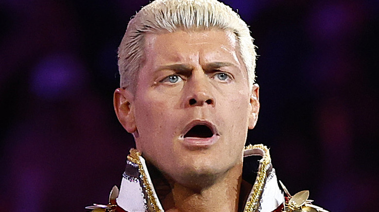 Cody Rhodes walking to the ring