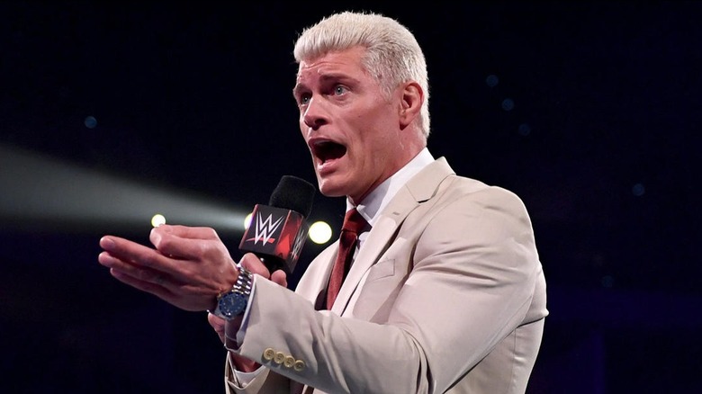 Cody Rhodes cutting apromo