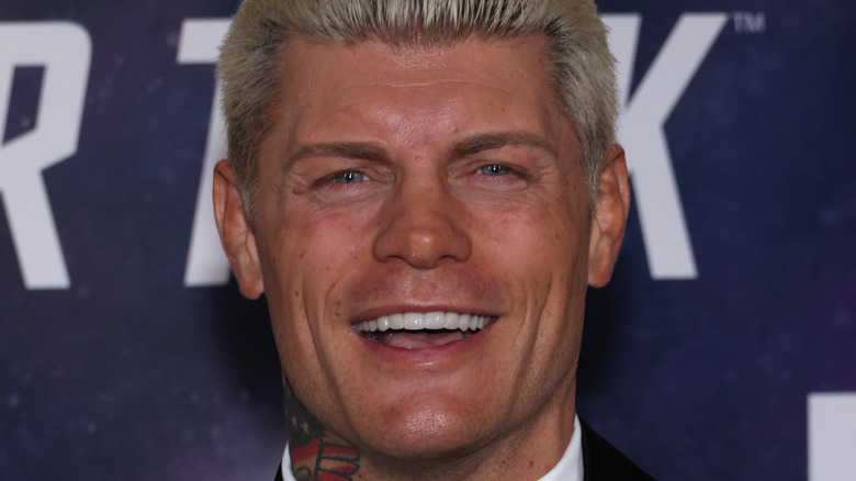 Cody Rhodes smiling